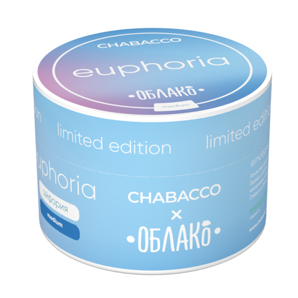 Смесь Chabacco Medium EUPHORIA (ЭЙФОРИЯ) 50 гр в Сочи
