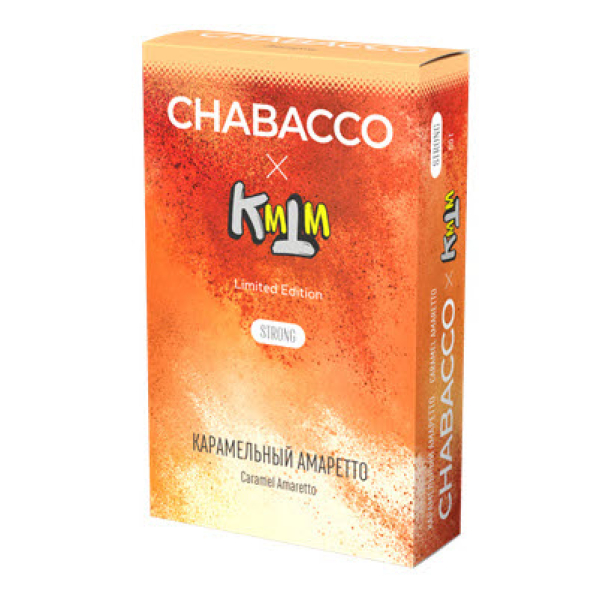 Смесь Chabacco Strong Caramel Amaretto (Карамельный Амеретто) 50 гр в Сочи