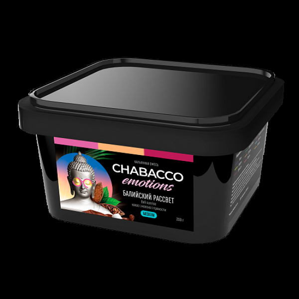 Смесь Chabacco Medium Emotions Bali sunrise (Балийский рассвет) 200 гр в Сочи