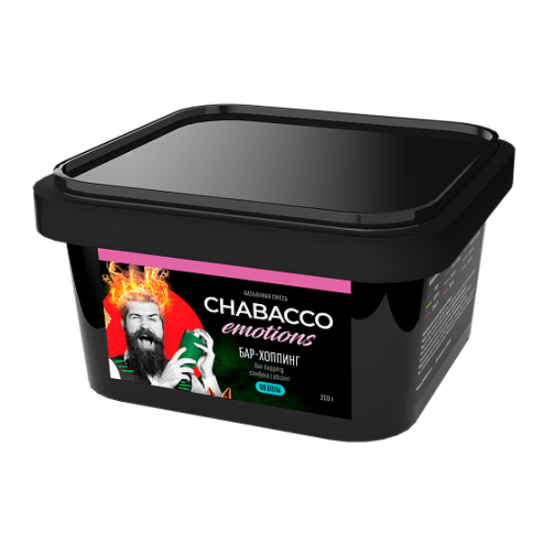 Смесь Chabacco Medium Emotions Bar hopping (Бар хоппинг) 200 гр в Сочи