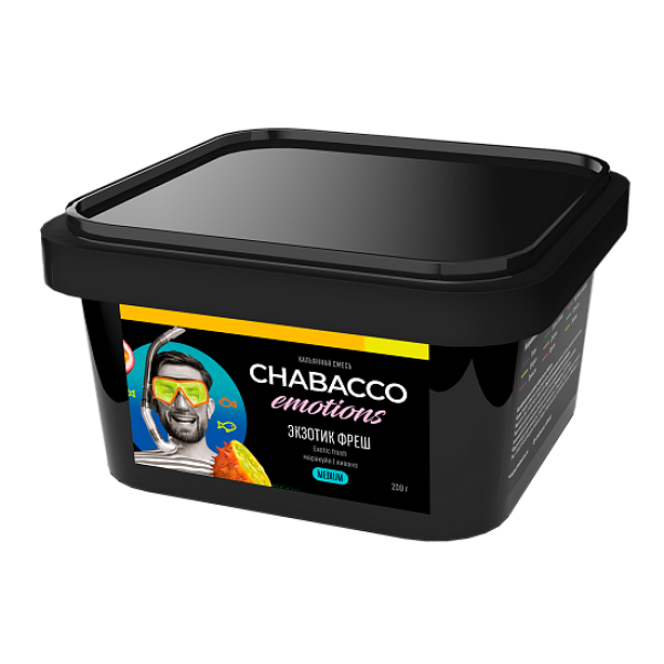 Смесь Chabacco Medium Emotions Exotic fresh (Экзотик фреш) 200 гр в Сочи