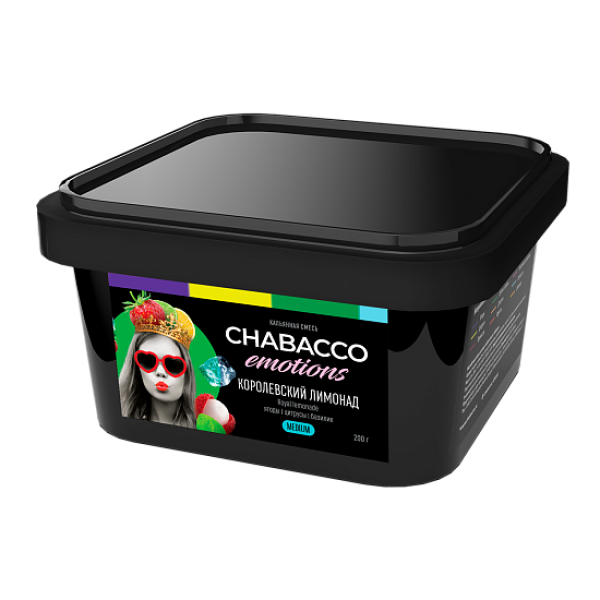 Смесь Chabacco Medium Emotions Royal lemonade (Королевский лимонад) 200 гр в Сочи