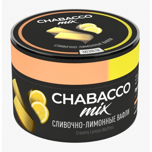 Смесь Chabacco Mix Creamy Lemon Waffles 50 грамм в Сочи
