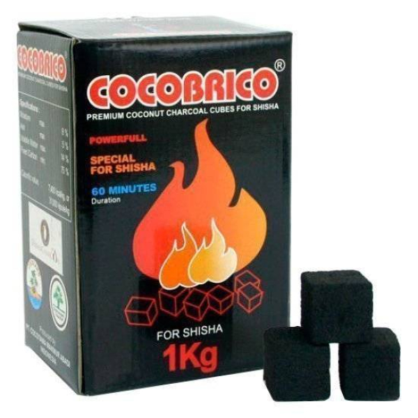 Уголь для кальяна CocoBrico 1 кг в Сочи