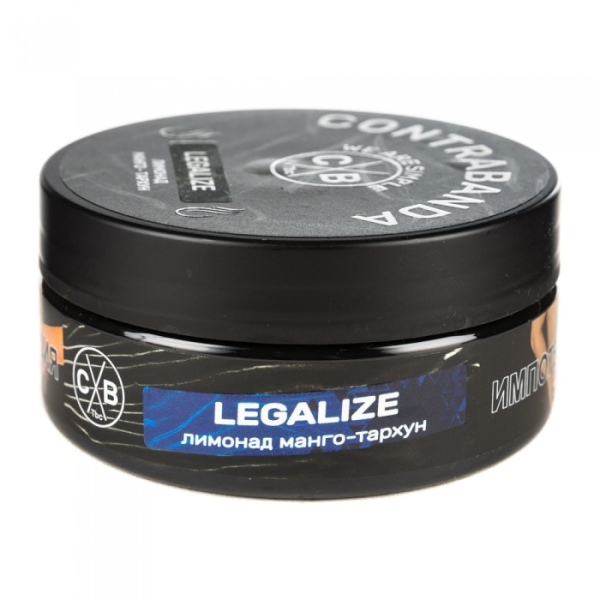 Табак CONTRABANDA Legalize (Лимонад Манго Тархун) 100 гр в Сочи