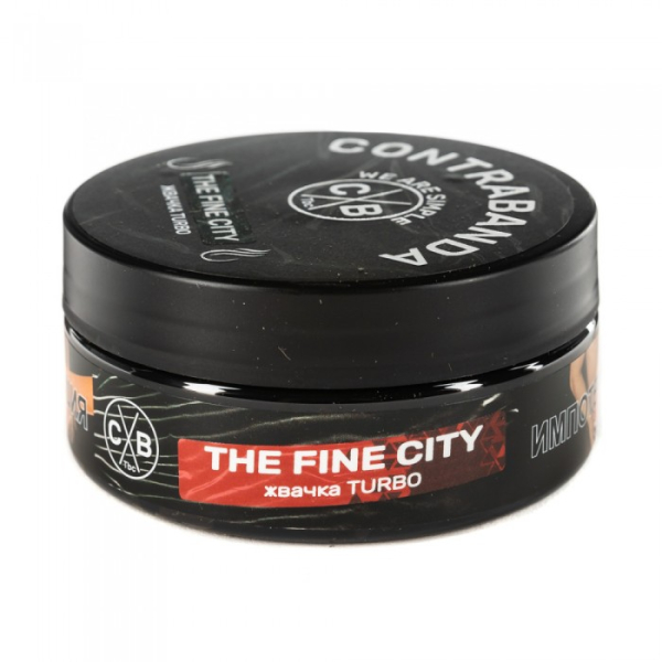Табак CONTRABANDA The Fine City (Жвачка Turbo) 100 гр в Сочи