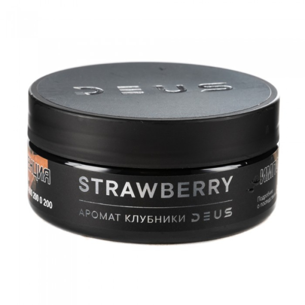 Табак Deus Strawberry (Клубника) 100 гр в Сочи