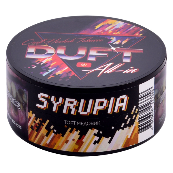 Табак Duft All-In Syrupia 25 грамм в Сочи