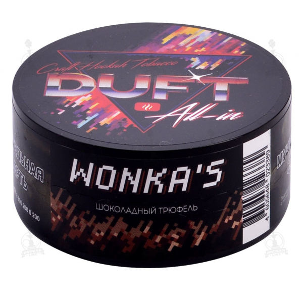 Табак Duft All-In Wonkas 25 грамм в Сочи