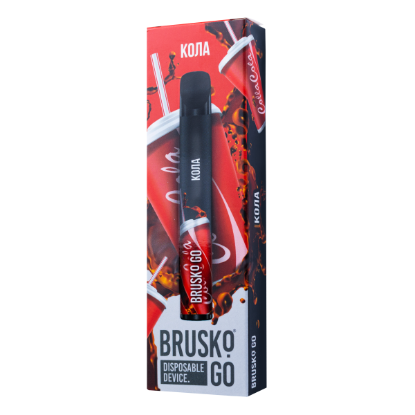 Одноразовая электронная сигарета Brusko Go Кола 800 затяжек в Сочи