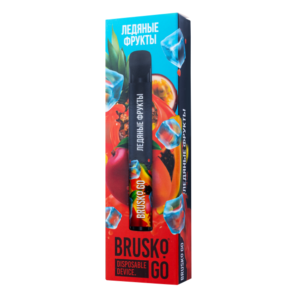Одноразовая электронная сигарета Brusko Go Ледяные Фрукты 800 затяжек в Сочи