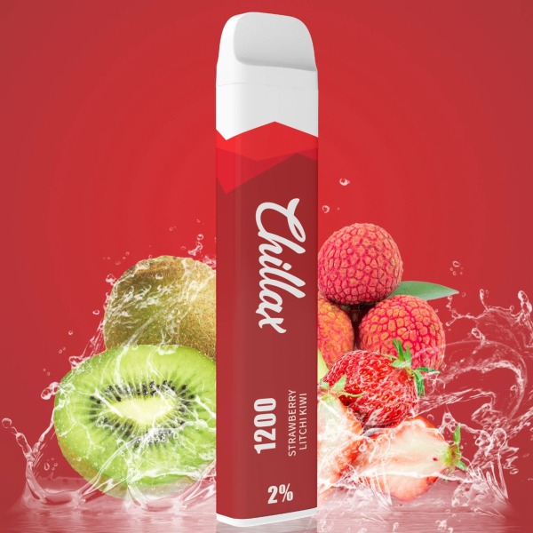 Chillax Strawberry Lychee Kiwi, 1200 тяг в Сочи