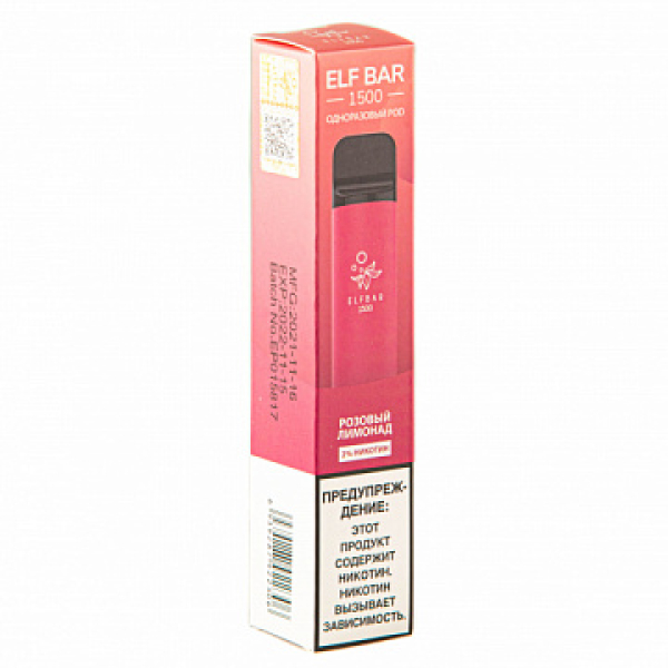 ELFBAR PINK LEMONADE, 1500 тяг в Сочи