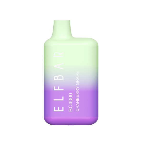 Elf Bar BC4000 Cranberry Grape (Клюква и виноград со льдом), 4000 тяг в Сочи