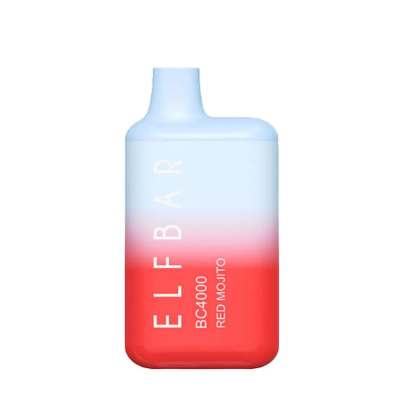 Elf Bar BC4000 Red Mojito (Клубничный мохито), 4000 тяг в Сочи