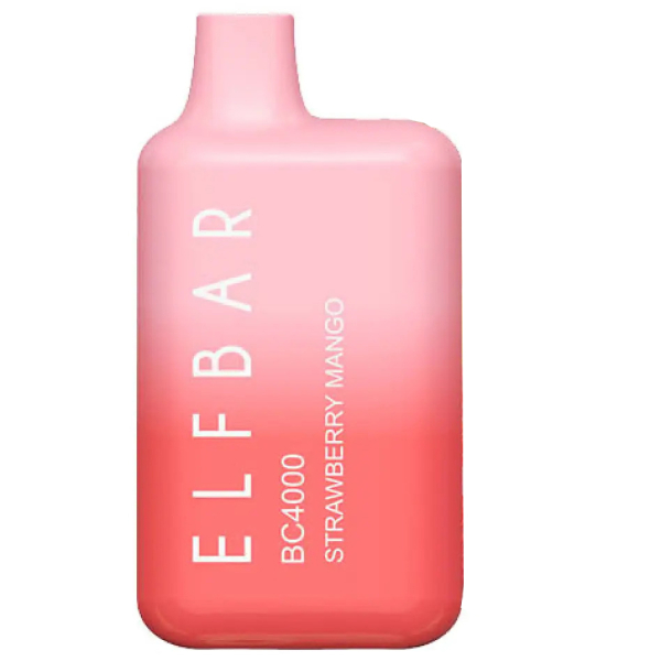 Elf Bar BC4000 Strawberry Mango (Клубника и манго), 4000 тяг в Сочи