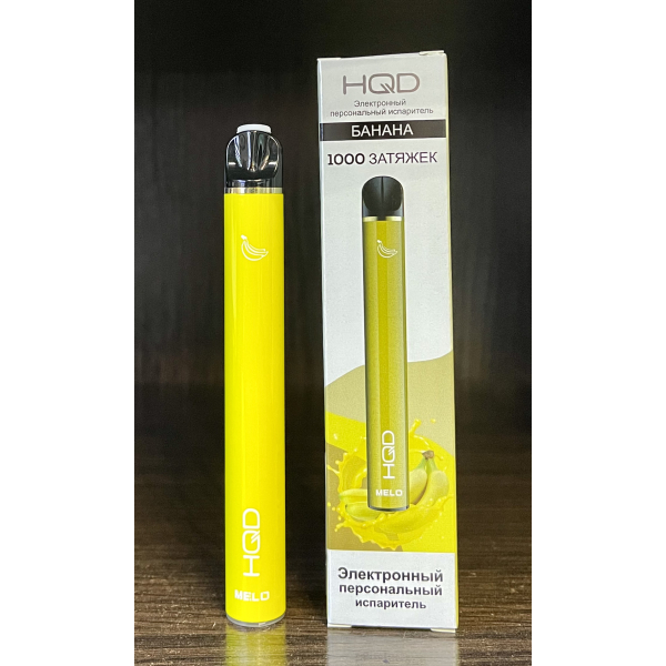 HQD melo banana (банан) 1000 затяжек в Сочи