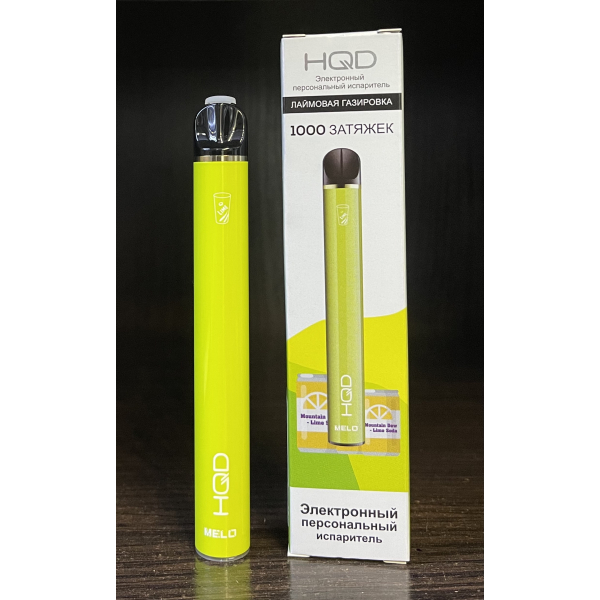 HQD melo laim soda (лаймовая газировка) 1000 затяжек в Сочи