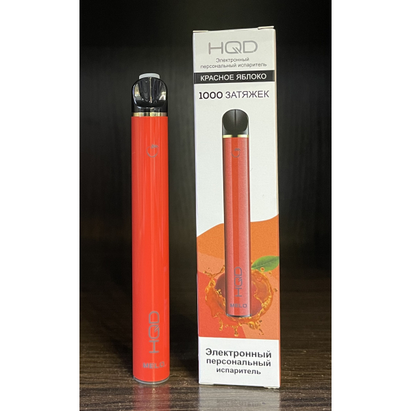 HQD melo red apple (красное яблоко) 1000 затяжек в Сочи