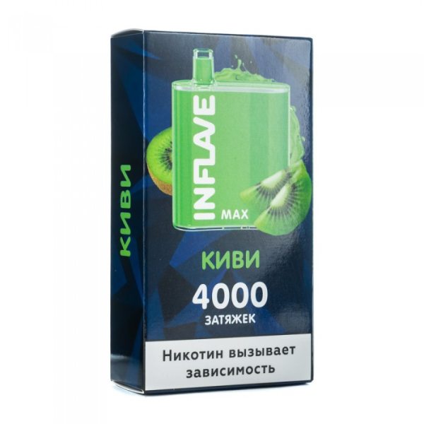INFLAVE MAX Киви, 4000 тяг в Сочи