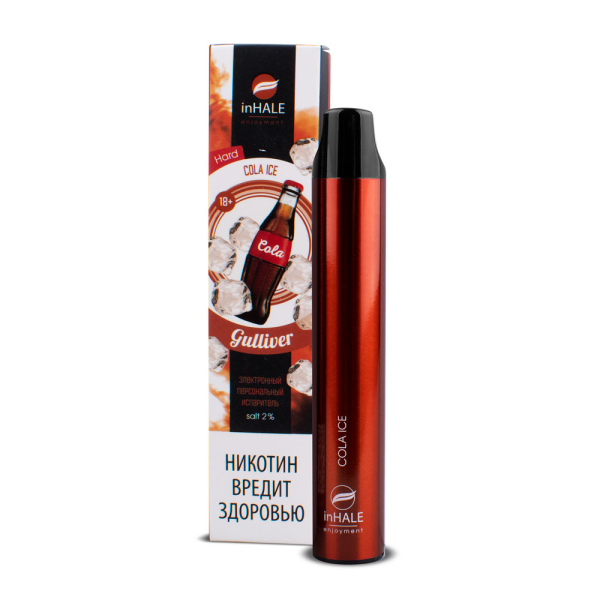 inHale Guliver Hard Cola Ice (Кола Со Льдом) 1500 затяжек в Сочи