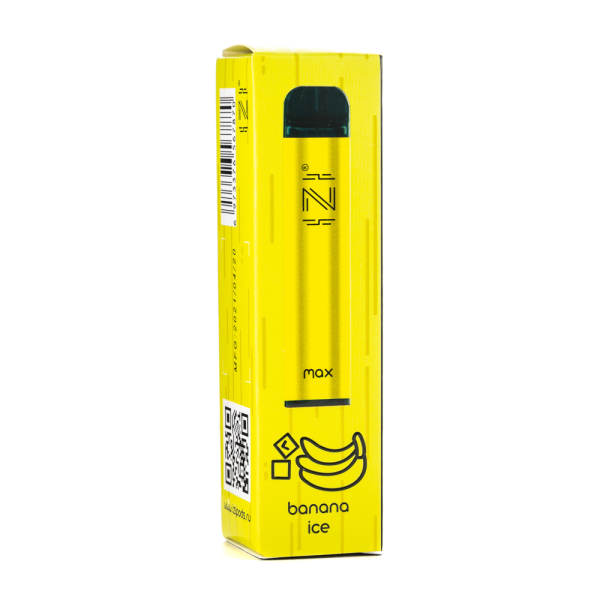 Одноразовая электронная сигарета IZI Max Banana Ice (Банан со льдом) 1600 затяжек в Сочи