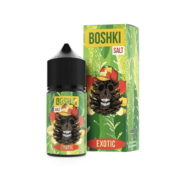 Жидкость BOSHKI Salt Exotic (Манго дыня хвоя) (30 мл, 20 мг/мл) в Сочи