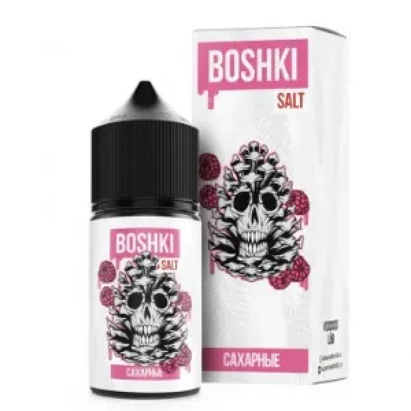 Жидкость BOSHKI Salt Сахарные (Малина варенье хвоя) (30 мл, 20 мг/мл) в Сочи