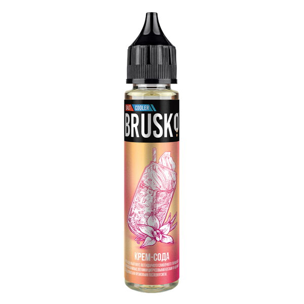 Жидкость Brusko Salt  Крем Сода 30 мл в Сочи