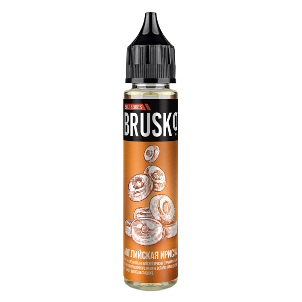Жидкость Brusko Salt Английская Ириска 30 мл в Сочи