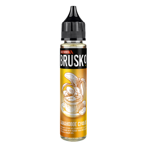 Жидкость Brusko Salt Банановое Суфле 30 мл в Сочи