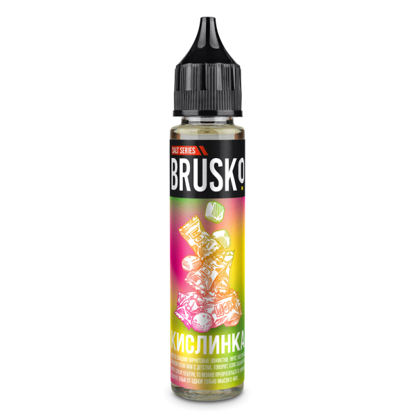 Жидкость Brusko Salt Кислинка 30 мл в Сочи