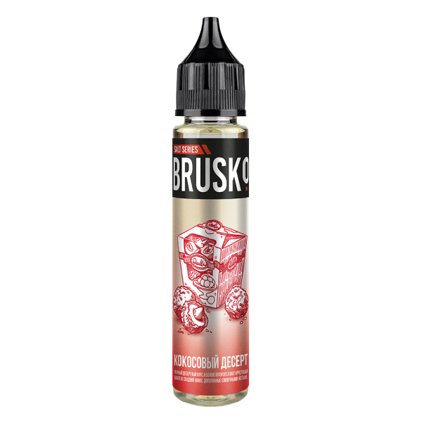 Жидкость Brusko Salt Кокосовый Десерт 30 мл в Сочи