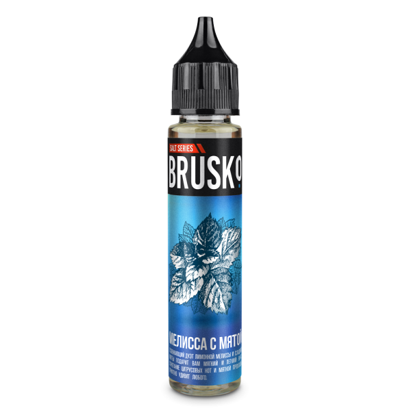 Жидкость Brusko Salt Мелиса С Мятой 30 мл в Сочи