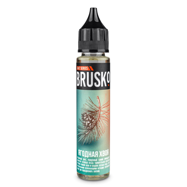 Жидкость Brusko Salt Ягодная Хвоя 30 мл в Сочи