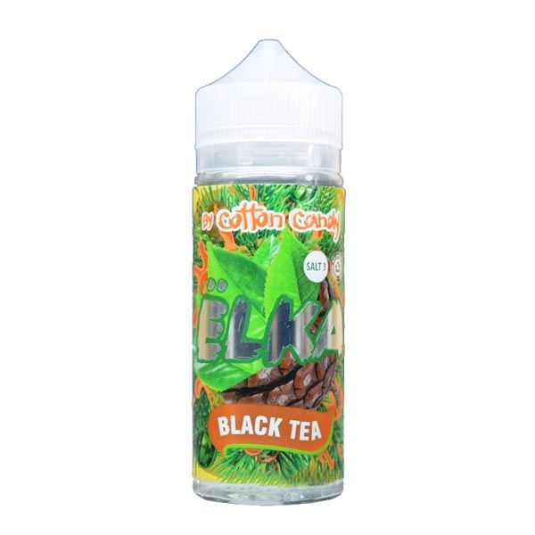 Жидкость Cotton Candy ЁLKA BLACK TEA (Хвоя С Мятой И Чёрным Чаем) (120 мл, 0 мг/мл) в Сочи