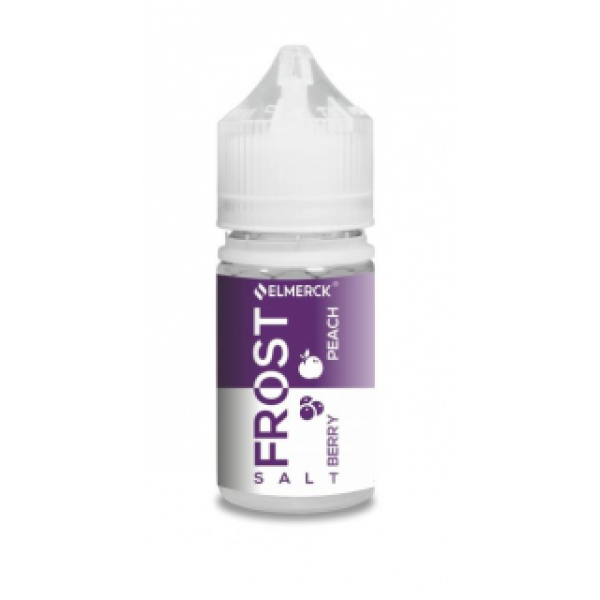 Жидкость Frost Salt Berry Peach (Персик С Черникой) (30 мл, 20 мг/мл) в Сочи