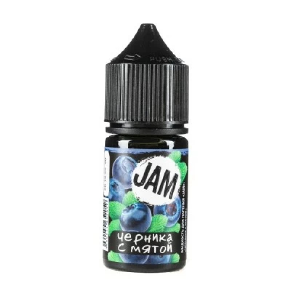 Жидкость Jam Suprime Salt Черника с Мятой (30 мл, 20 мг/мл) в Сочи