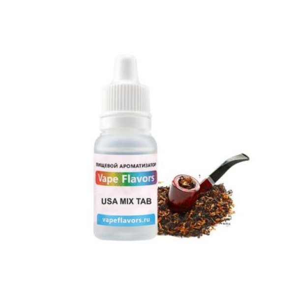 Ароматизатор Vape Flavors Usa Mix (Трубчатый табак) 10мл в Сочи
