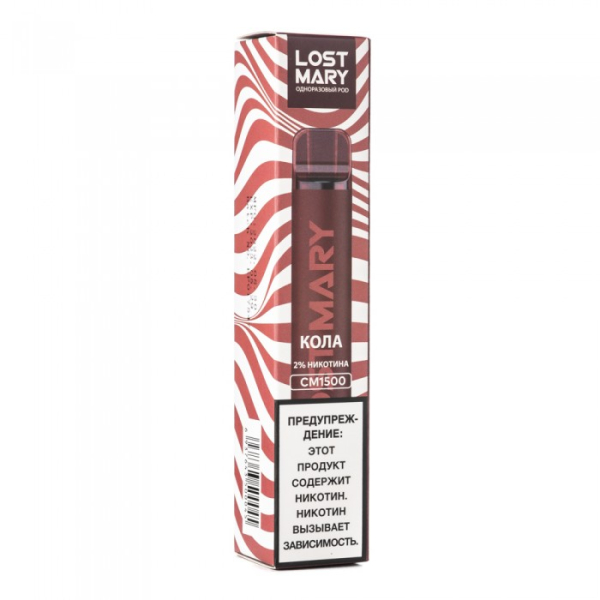 Lost Mary Cola Кола, 1500 тяг в Сочи