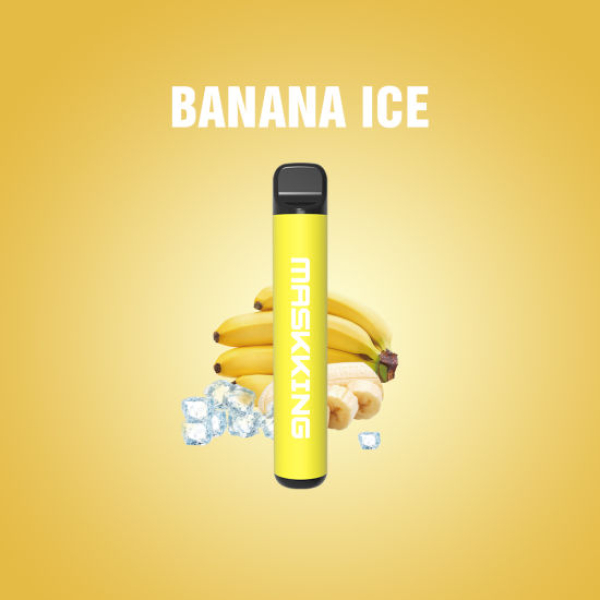 Одноразовая электронная сигарета Maskking High Pro Banana Ice (Ледяной Банан) 1000 затяжек в Сочи