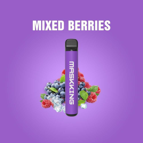 Одноразовая электронная сигарета Maskking High Pro Mixed Berries (Ягодный Рай) 1000 затяжек в Сочи