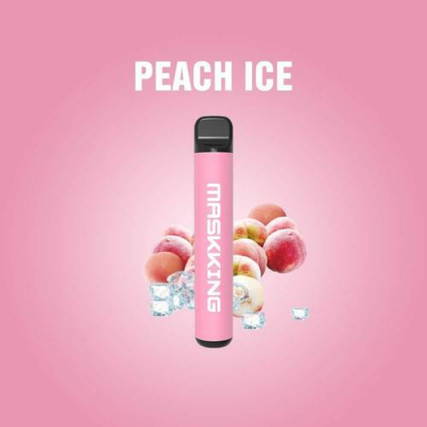 Одноразовая электронная сигарета Maskking High Pro Peach Ice (Персиковый Рай) 1000 затяжек в Сочи