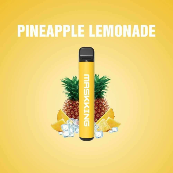 Одноразовая электронная сигарета Maskking High Pro Pineapple Lemonade (Ананасовый Лёд) 1000 затяжек в Сочи