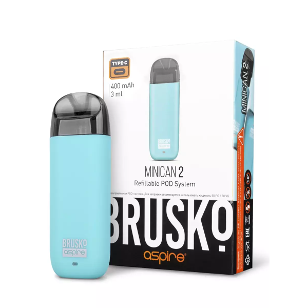 Brusko MINICAN 2 (400 мАч, Бирюзовый) в Сочи