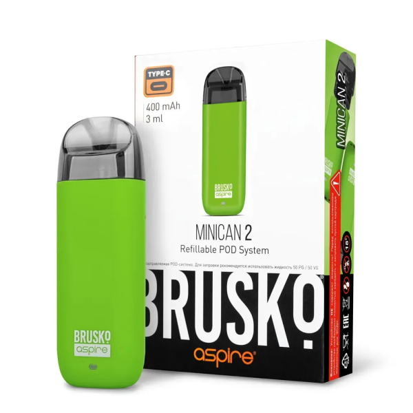 Brusko MINICAN 2 (400 мАч, Зеленый) в Сочи