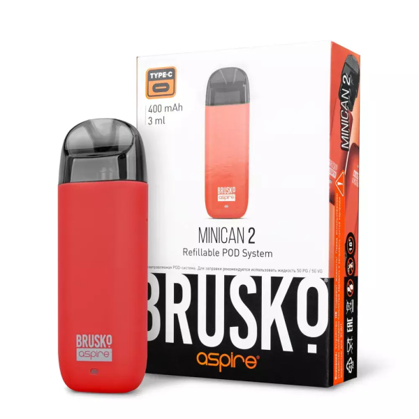 Brusko MINICAN 2 (400 мАч, Красный) в Сочи