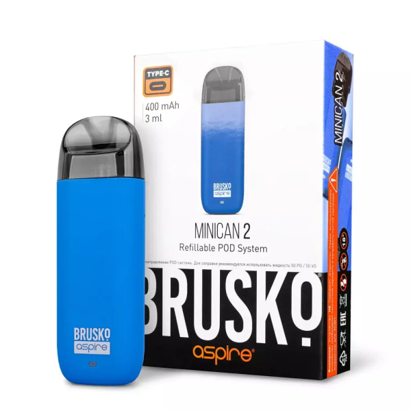 Brusko MINICAN 2 (400 мАч, Синий) в Сочи