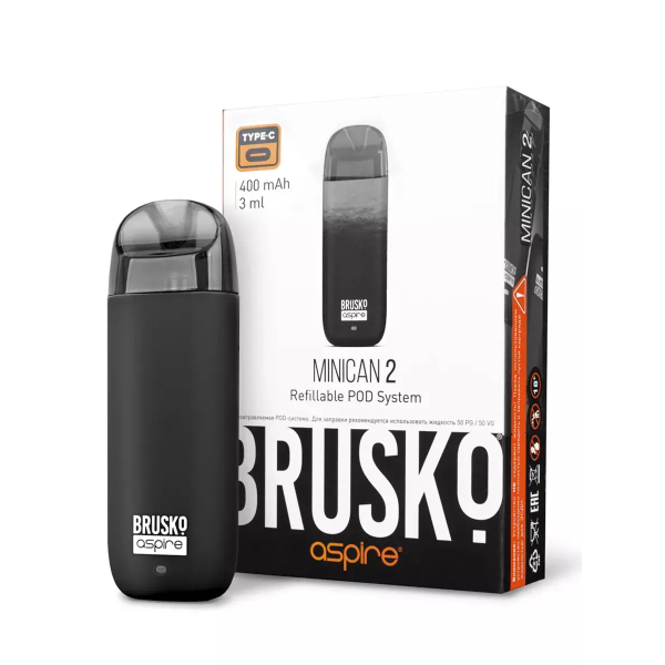 Brusko MINICAN 2 (400 мАч, Черный) в Сочи