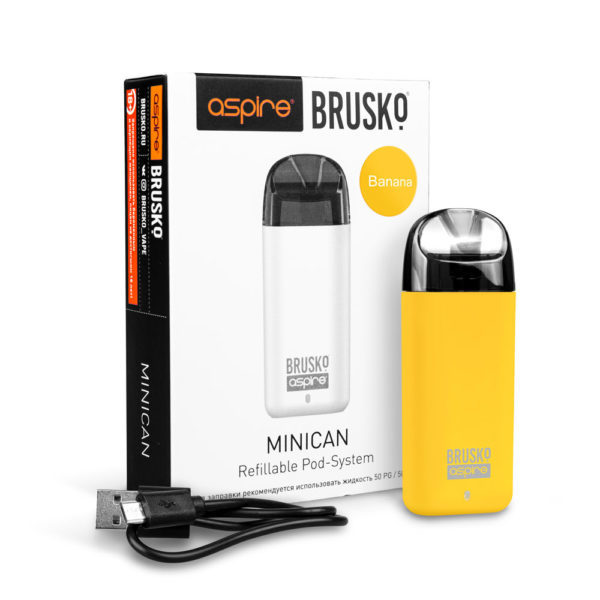 Brusko MINICAN plus (850 мАч, Желтый) в Сочи